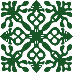 INPEACE icon in dark green